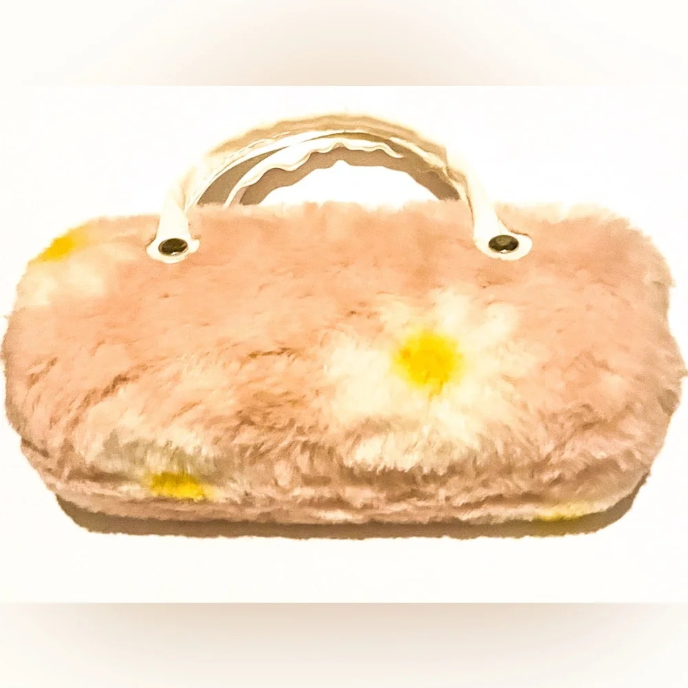 Girls Flip Furry Sunglasses Case With Matching Sunglasses